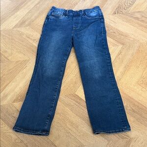 Classic Blue Women's pull on straight jeans
